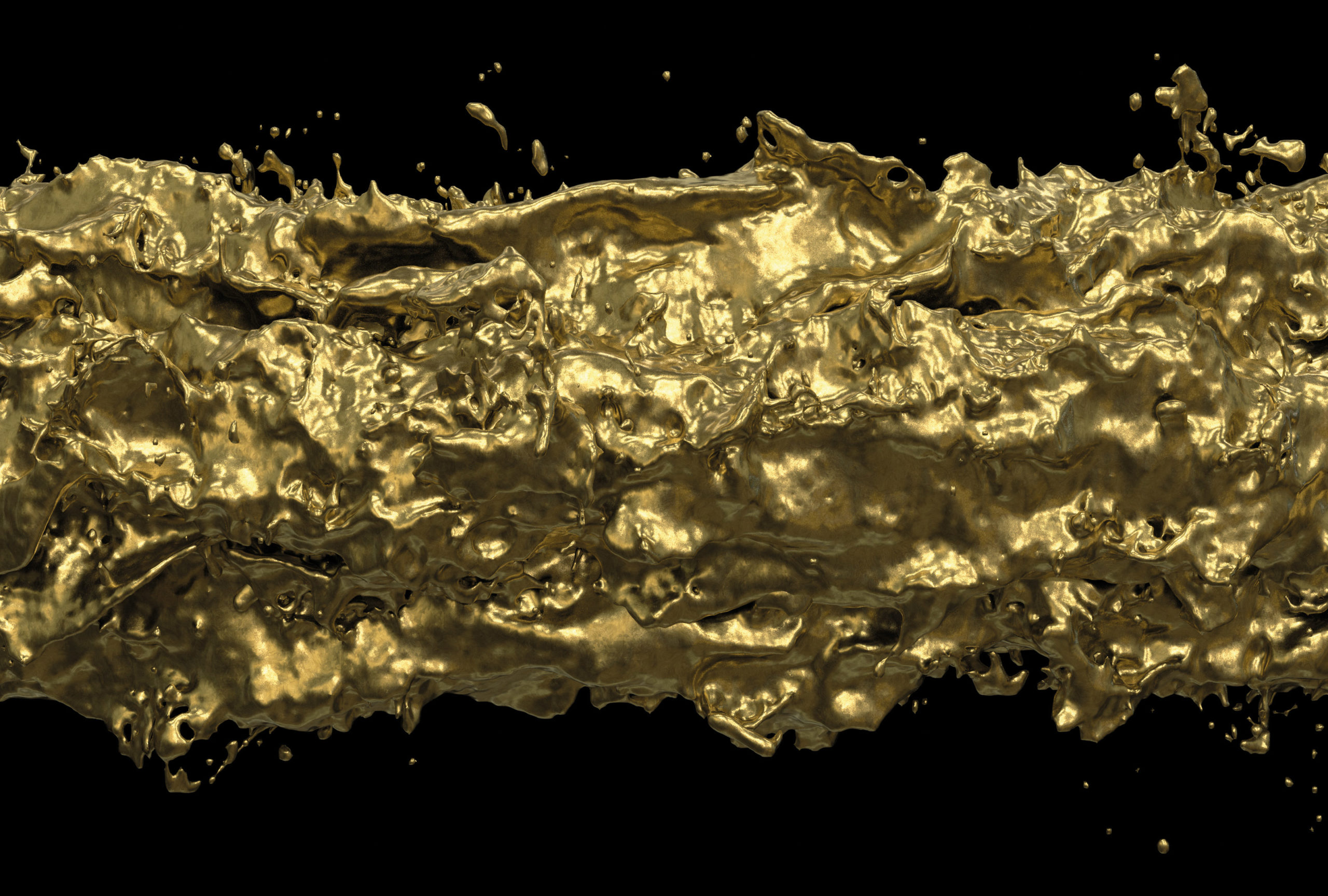 Al momento stai visualizzando Le cascate d’oro di Fabrizio Plessi al Museo Correr di Venezia