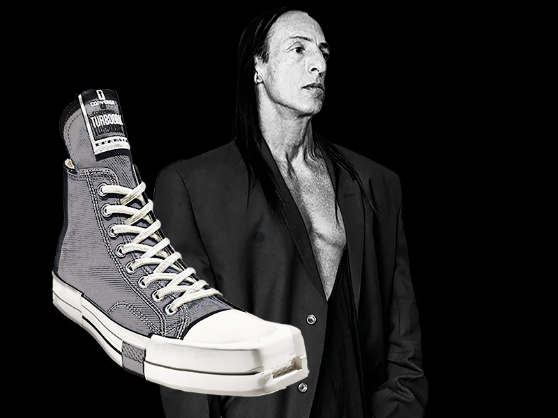 Converse e Rick Owens: DRKSHDW